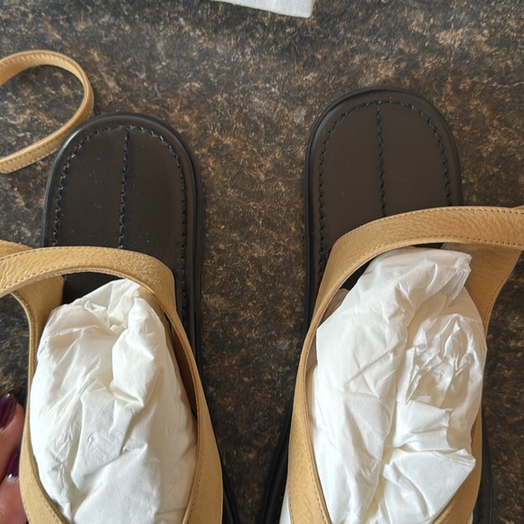 The Row women’s Beach Ankle Tie Sandal - Picture 8 of 11